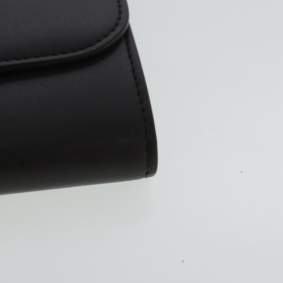 Salvatore Ferragamo Vara Black Leather Wallet (Pre-Owned) Size ONE SIZE - 5 Thumbnail