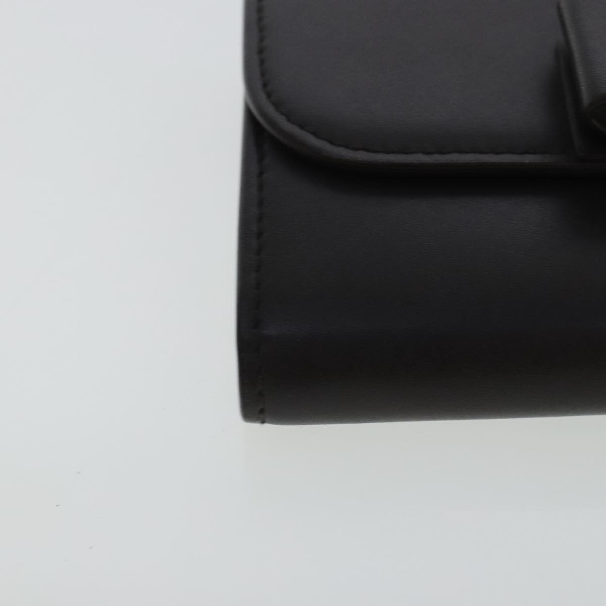 Salvatore Ferragamo Vara Black Leather Wallet (Pre-Owned) Size ONE SIZE - 8 Thumbnail