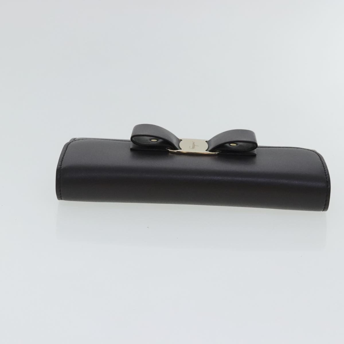 Salvatore Ferragamo Vara Black Leather Wallet (Pre-Owned) Size ONE SIZE - 17 Thumbnail