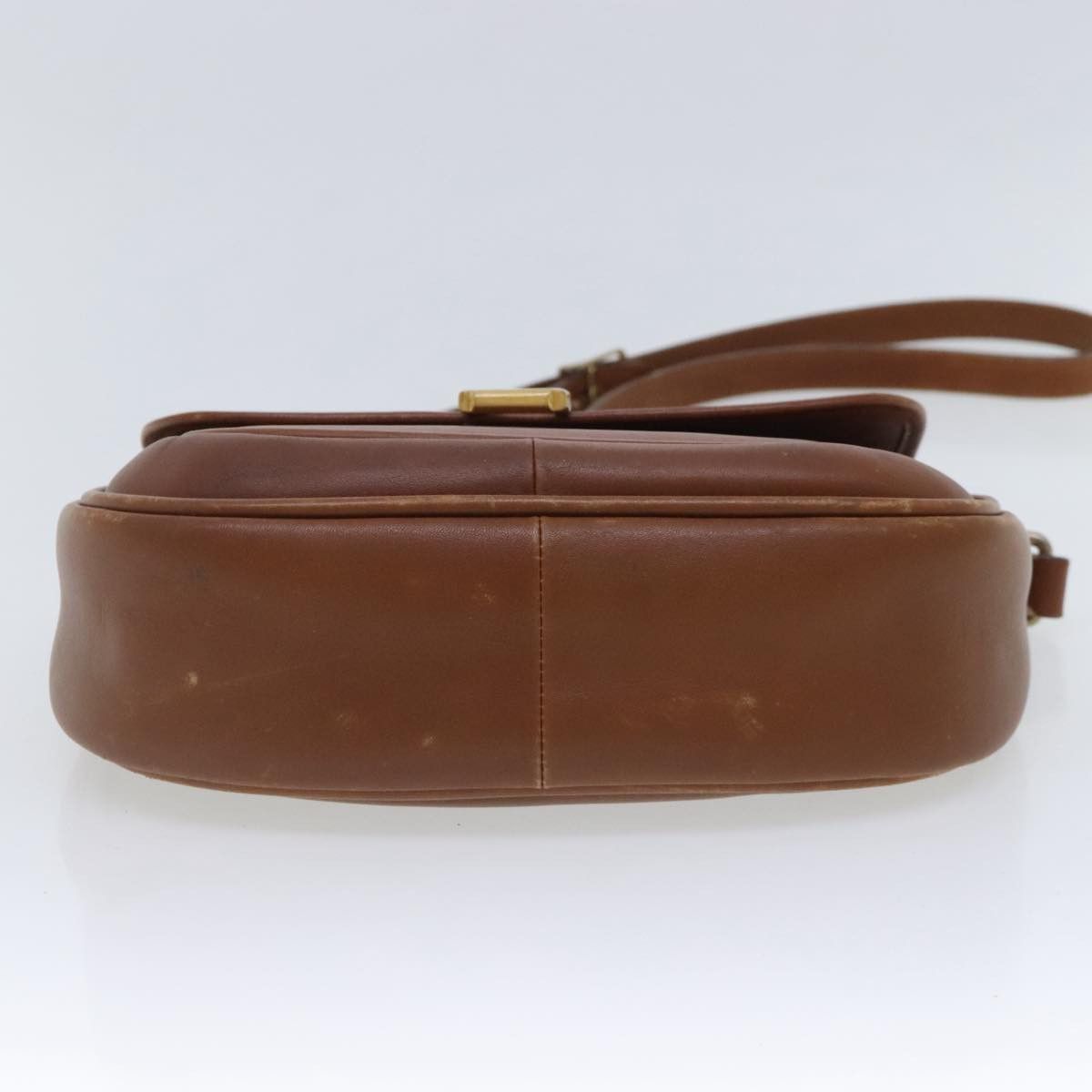 Burberry Brown Leather Shoulder Bag (Pre-Owned) Size ONE SIZE - 11 Thumbnail