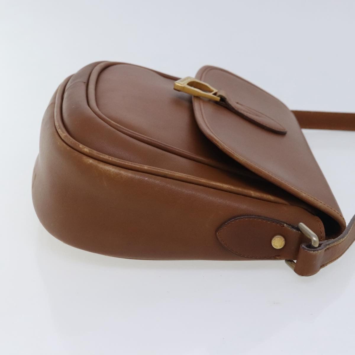 Burberry Brown Leather Shoulder Bag (Pre-Owned) Size ONE SIZE - 3 Thumbnail