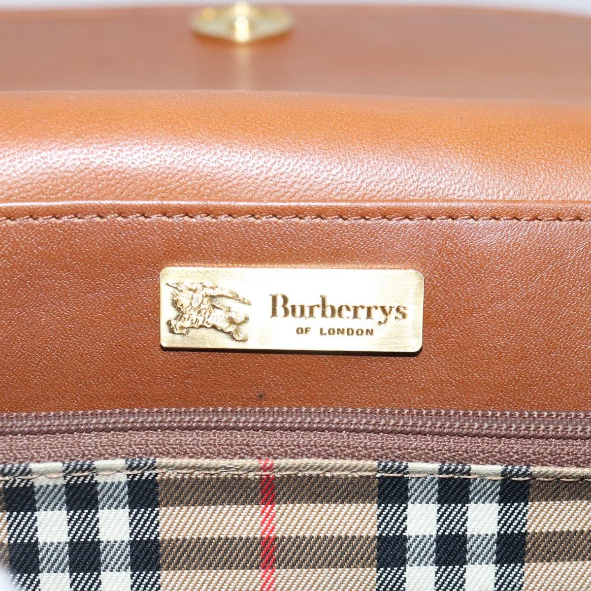 Burberry Brown Leather Shoulder Bag (Pre-Owned) Size ONE SIZE - 15 Thumbnail