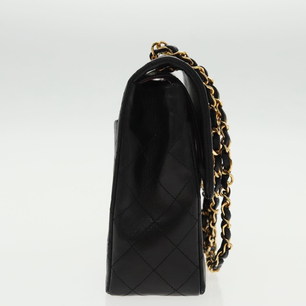 Chanel Timeless Black Leather Shoulder Bag (Pre-Owned) Size ONE SIZE - 14 Thumbnail