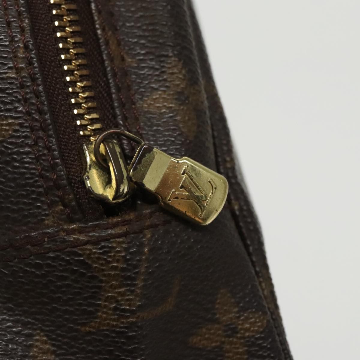 Louis Vuitton Trousse De Toilette Brown Canvas Clutch Bag (Pre-Owned) Size ONE SIZE - 6 Thumbnail