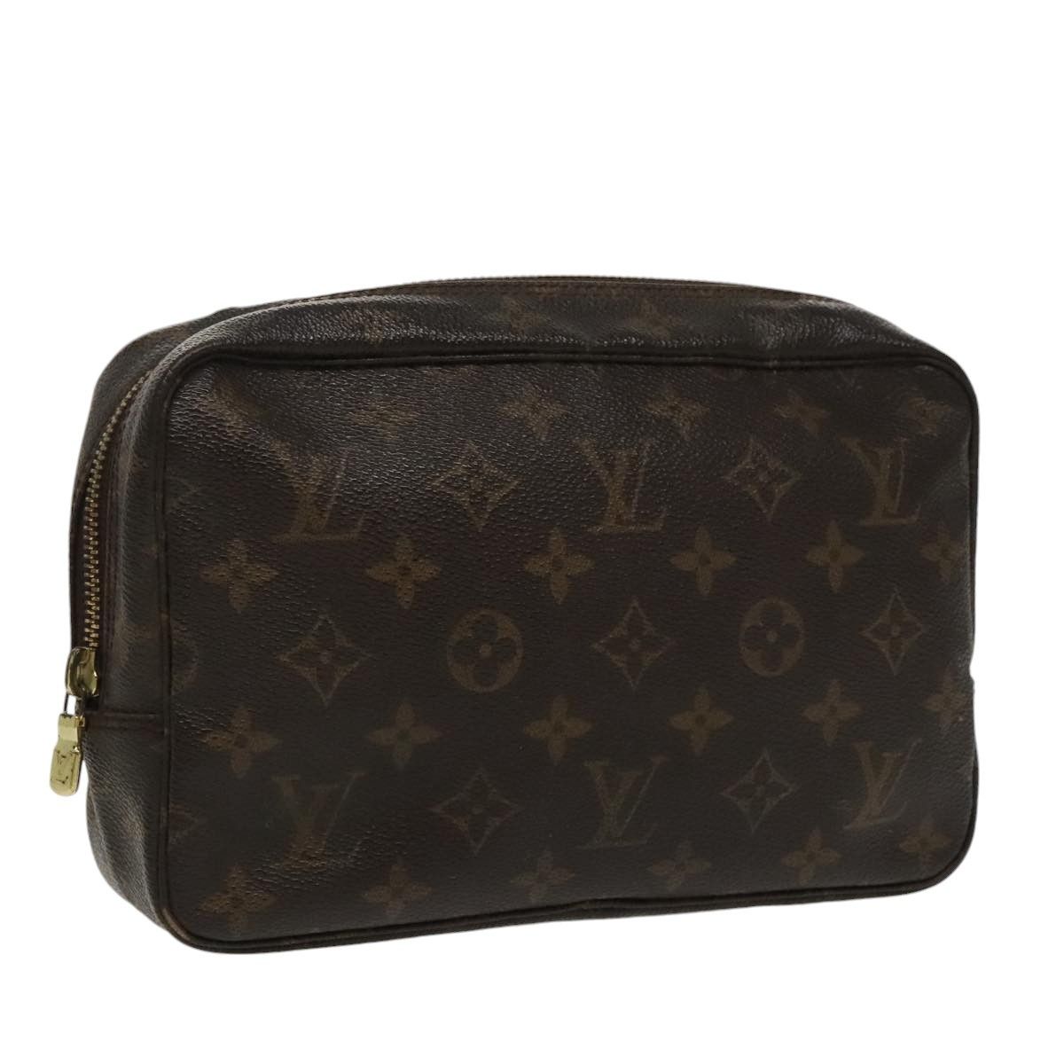 Louis Vuitton Trousse De Toilette Brown Canvas Clutch Bag (Pre-Owned) Size ONE SIZE - 19 Thumbnail