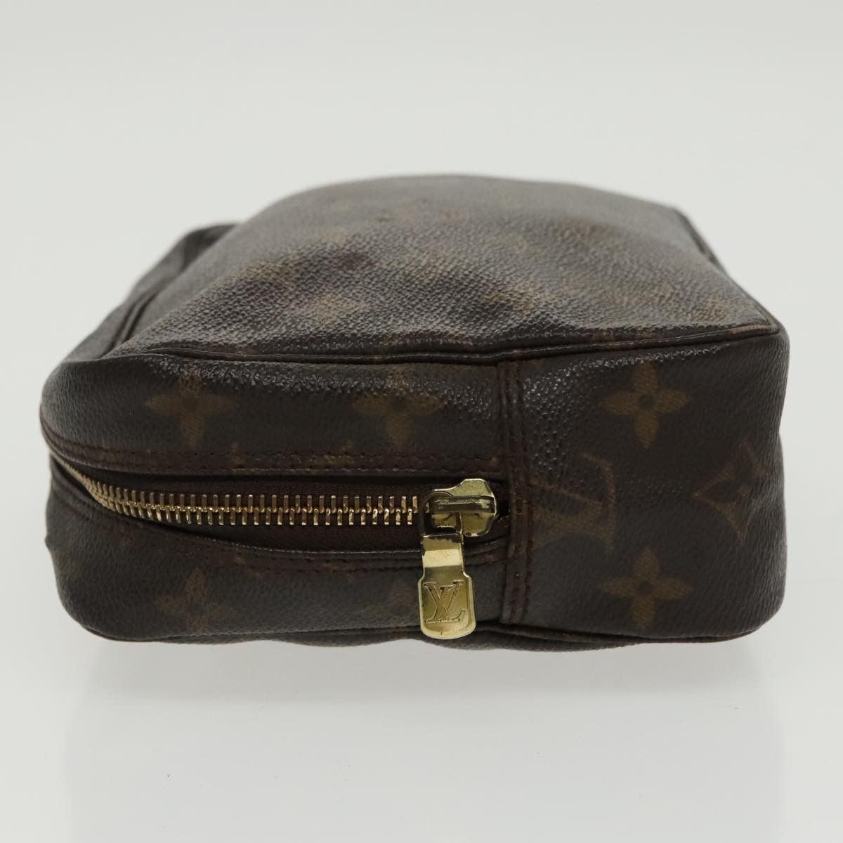 Louis Vuitton Trousse De Toilette Brown Canvas Clutch Bag (Pre-Owned) Size ONE SIZE - 10 Thumbnail