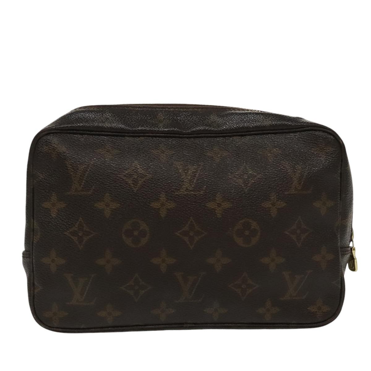 Louis Vuitton Trousse De Toilette Brown Canvas Clutch Bag (Pre-Owned) Size ONE SIZE - 2 Thumbnail