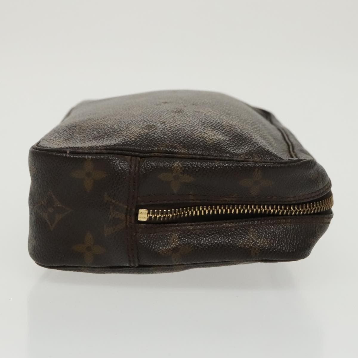 Louis Vuitton Trousse De Toilette Brown Canvas Clutch Bag (Pre-Owned) Size ONE SIZE - 3 Thumbnail