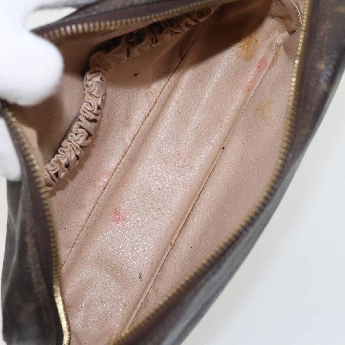 Louis Vuitton Trousse De Toilette Brown Canvas Clutch Bag (Pre-Owned) Size ONE SIZE - 7 Thumbnail