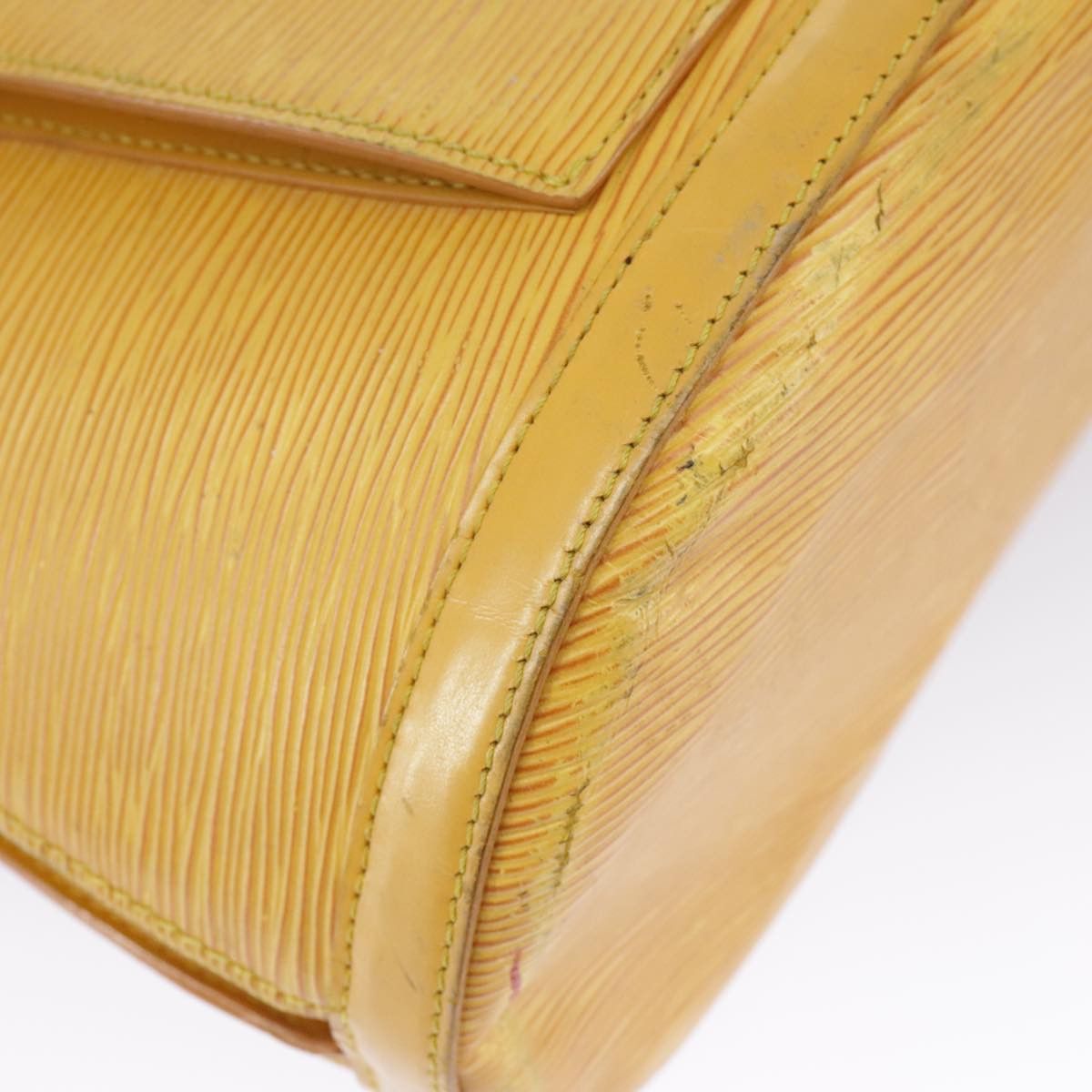 Louis Vuitton Gobelins Yellow Leather Backpack Bag (Pre-Owned) Size ONE SIZE - 20 Thumbnail