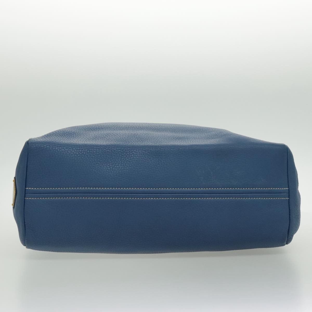 Prada Vitello Blue Leather Tote Bag (Pre-Owned) Size ONE SIZE - 20 Thumbnail