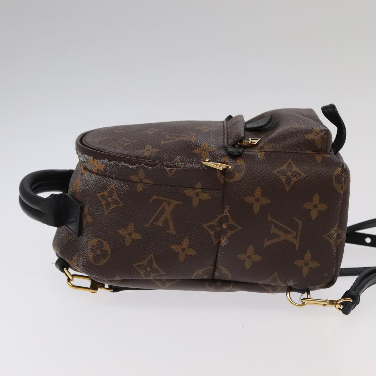 Louis Vuitton Palm Springs Mini Brown Canvas Backpack Bag (Pre-Owned) Size ONE SIZE - 5 Thumbnail