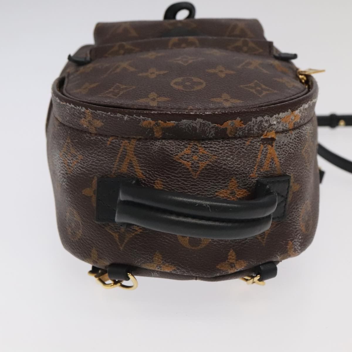 Louis Vuitton Palm Springs Mini Brown Canvas Backpack Bag (Pre-Owned) Size ONE SIZE - 6 Thumbnail