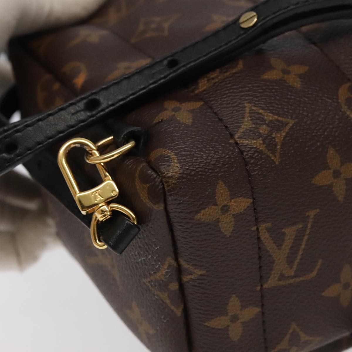 Louis Vuitton Palm Springs Mini Brown Canvas Backpack Bag (Pre-Owned) Size ONE SIZE - 15 Thumbnail