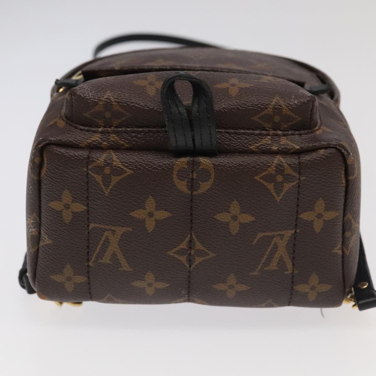 Louis Vuitton Palm Springs Mini Brown Canvas Backpack Bag (Pre-Owned) Size ONE SIZE - 11 Thumbnail