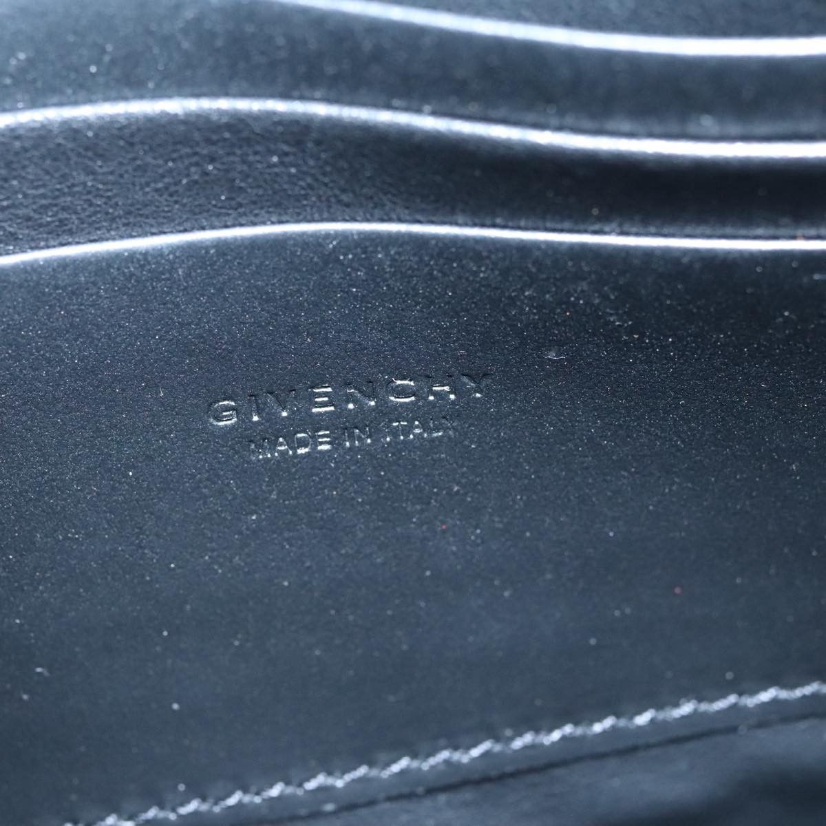 Givenchy Black Leather Clutch Bag (Pre-Owned) Size ONE SIZE - 9 Thumbnail