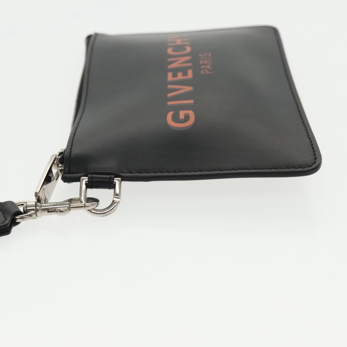 Givenchy Black Leather Clutch Bag (Pre-Owned) Size ONE SIZE - 4 Thumbnail
