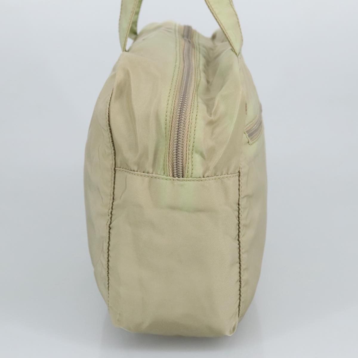 Prada Beige Synthetic Handbag (Pre-Owned) Size ONE SIZE - 14 Thumbnail