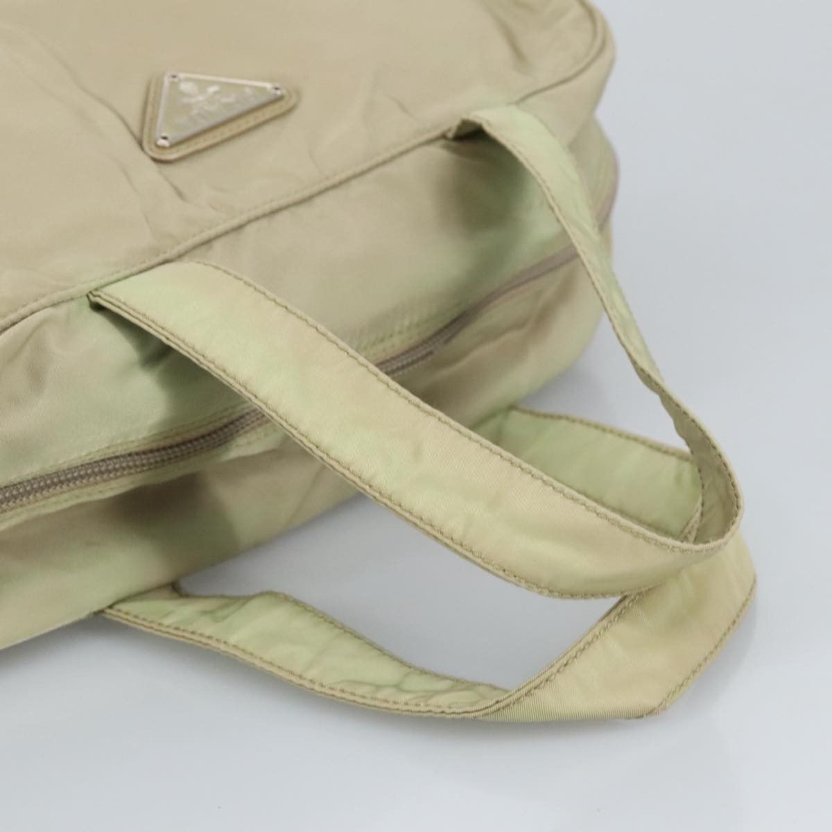 Prada Beige Synthetic Handbag (Pre-Owned) Size ONE SIZE - 4 Thumbnail