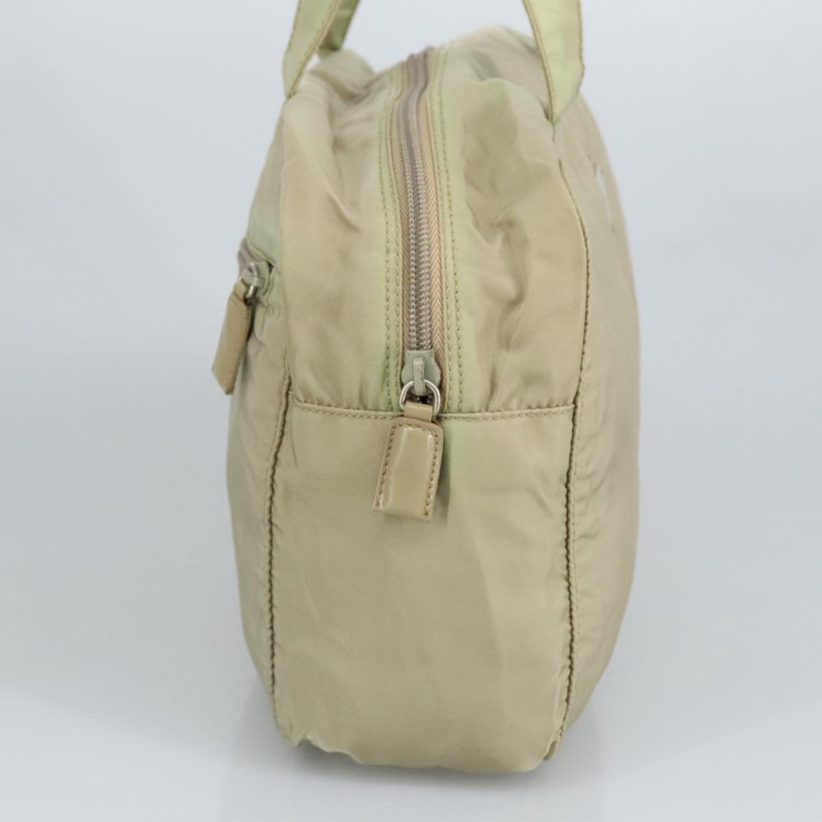 Prada Beige Synthetic Handbag (Pre-Owned) Size ONE SIZE - 3 Thumbnail