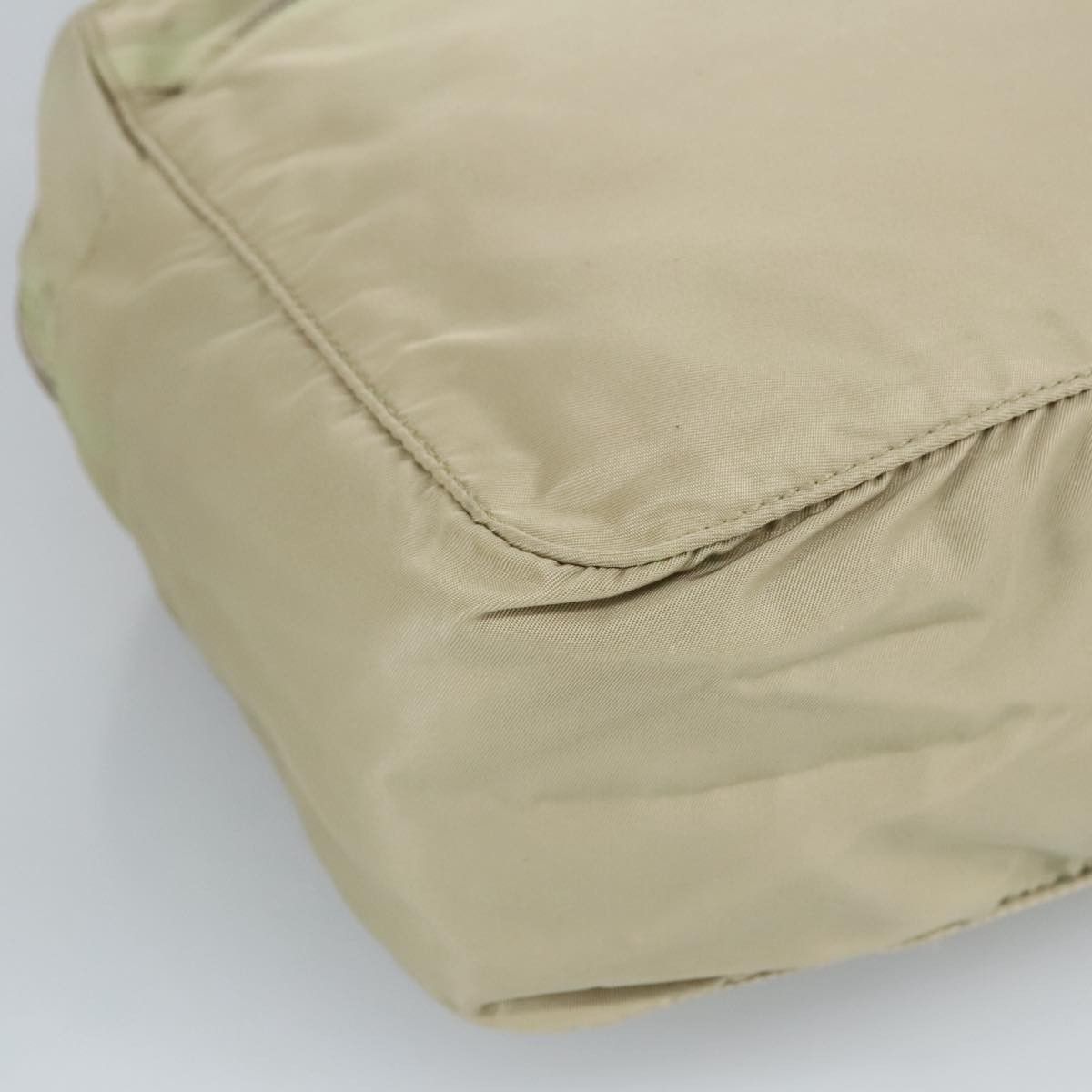 Prada Beige Synthetic Handbag (Pre-Owned) Size ONE SIZE - 18 Thumbnail