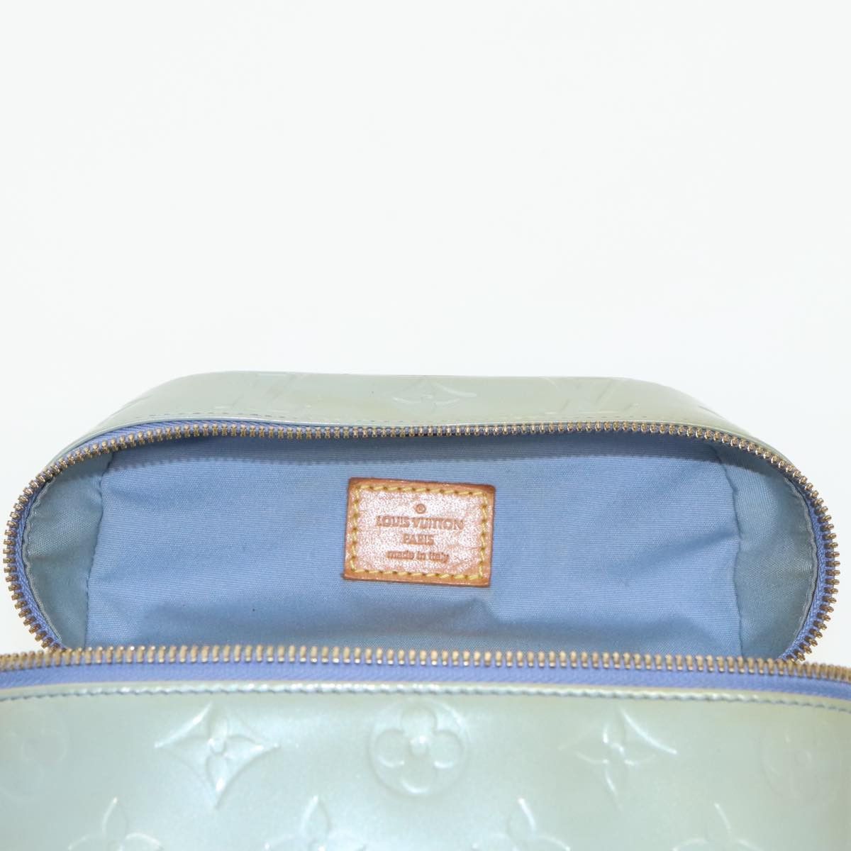 Louis Vuitton Sullivan Blue Patent Leather Shoulder Bag (Pre-Owned) Size ONE SIZE - 19 Thumbnail