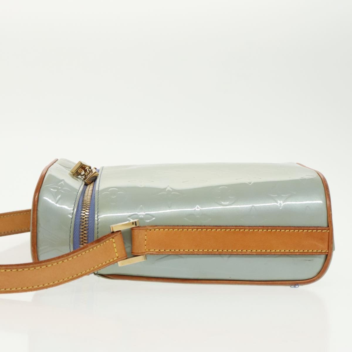 Louis Vuitton Sullivan Blue Patent Leather Shoulder Bag (Pre-Owned) Size ONE SIZE - 12 Thumbnail