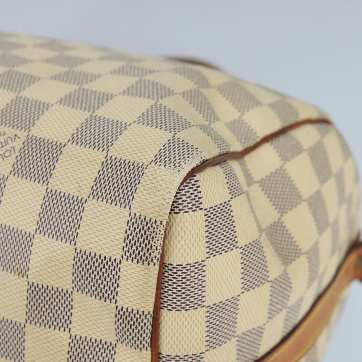 Louis Vuitton Speedy Bandoulière 30 White Canvas Handbag (Pre-Owned) Size ONE SIZE - 9 Thumbnail