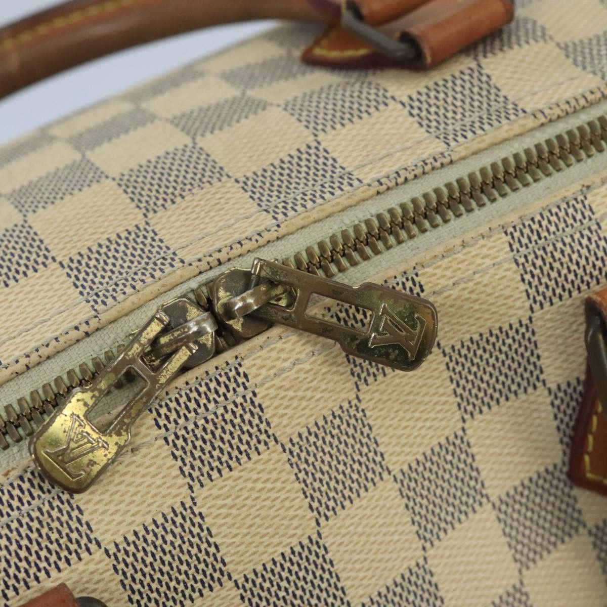 Louis Vuitton Speedy Bandoulière 30 White Canvas Handbag (Pre-Owned) Size ONE SIZE - 14 Thumbnail
