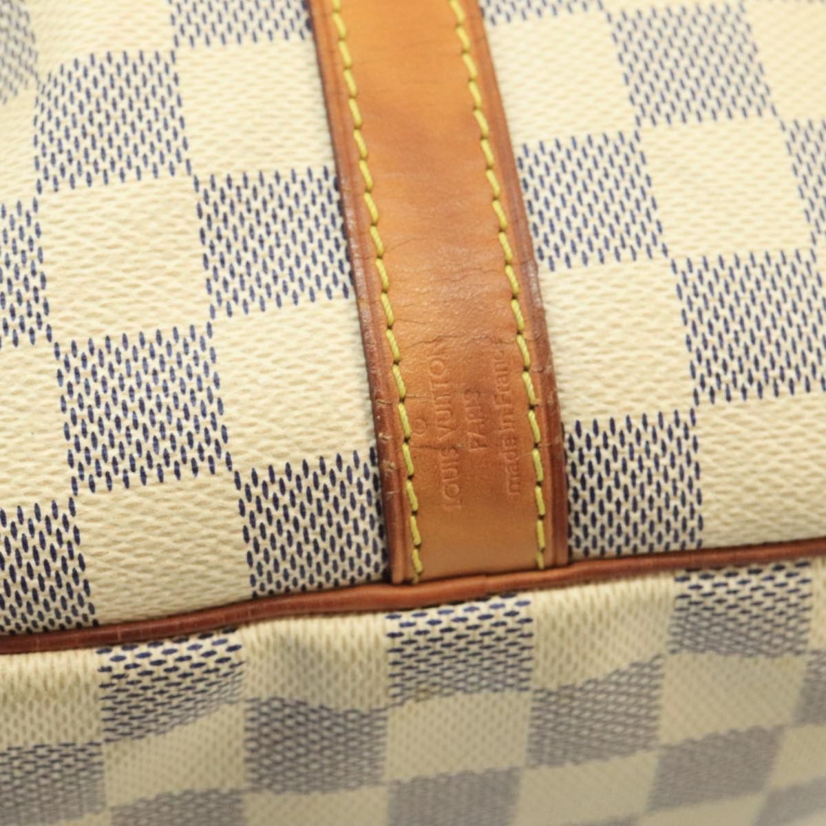 Louis Vuitton Speedy Bandoulière 30 White Canvas Handbag (Pre-Owned) Size ONE SIZE - 17 Thumbnail
