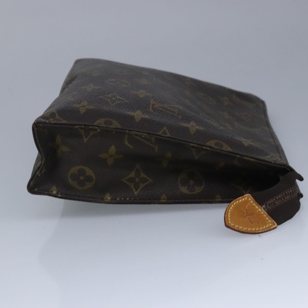 Louis Vuitton Poche Toilette Brown Canvas Wallet (Pre-Owned) Size ONE SIZE - 3 Thumbnail