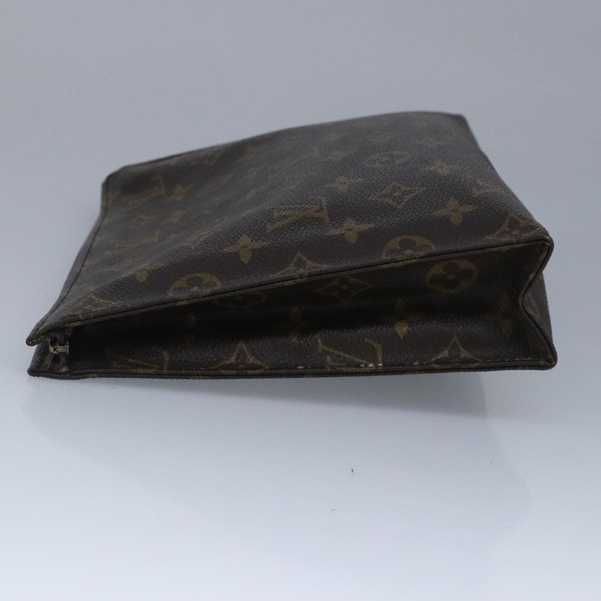 Louis Vuitton Poche Toilette Brown Canvas Wallet (Pre-Owned) Size ONE SIZE - 4 Thumbnail