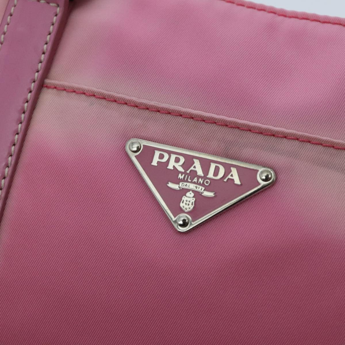 Prada Pink Synthetic Handbag (Pre-Owned) Size ONE SIZE - 20 Thumbnail