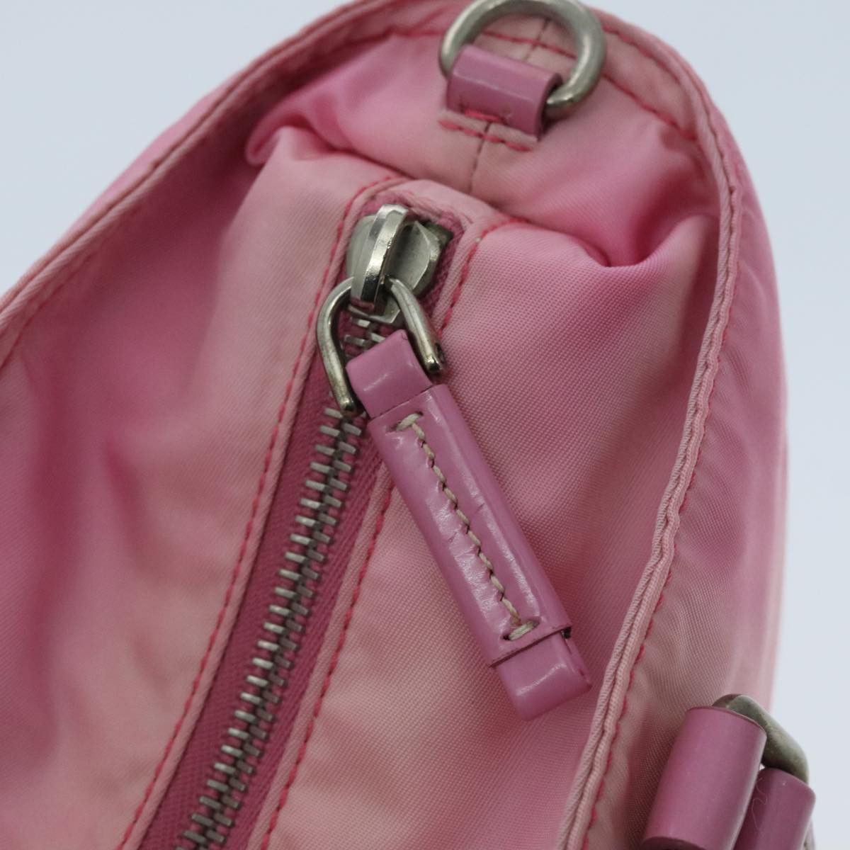 Prada Pink Synthetic Handbag (Pre-Owned) Size ONE SIZE - 6 Thumbnail