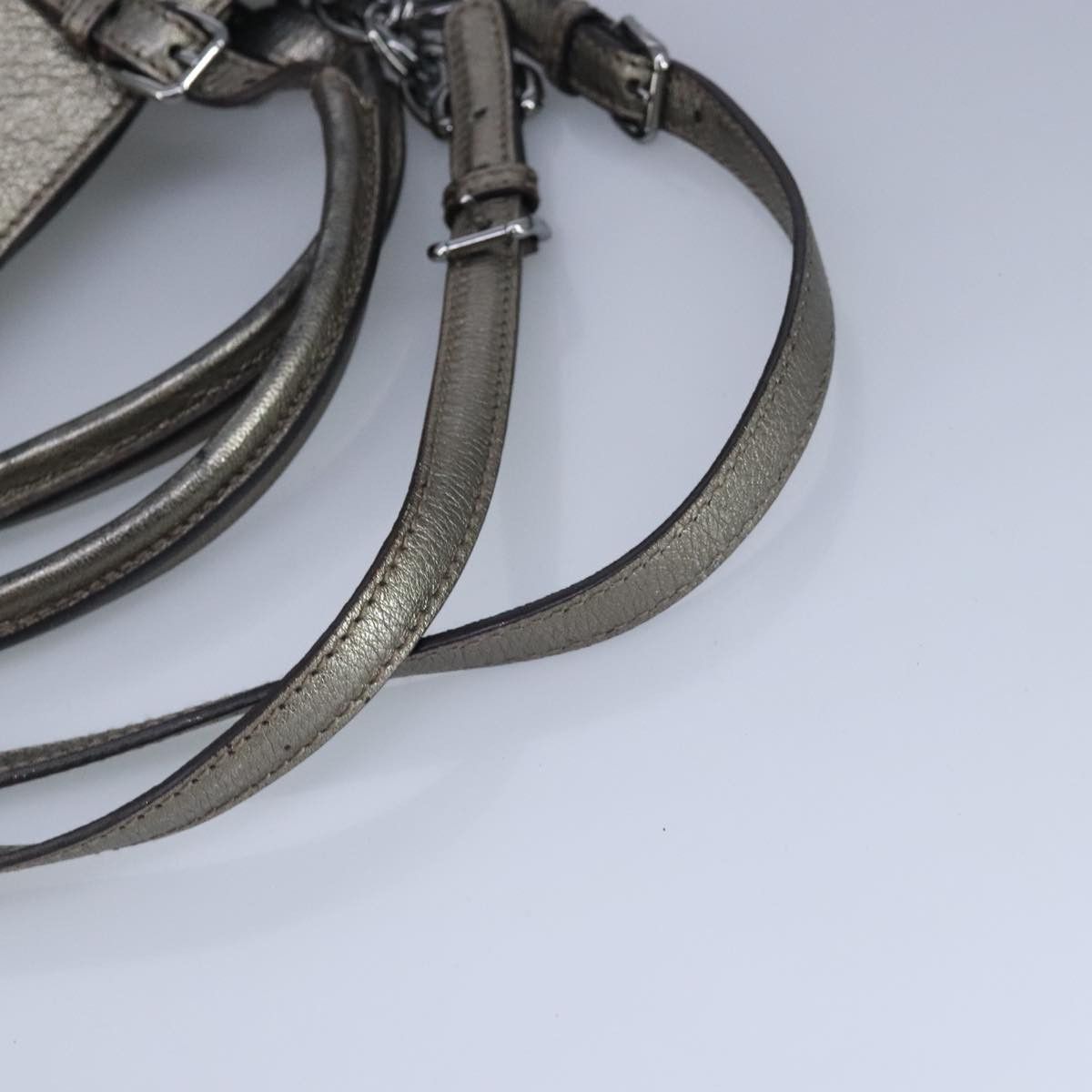 Dolce & Gabbana Silver Leather Handbag (Pre-Owned) Size ONE SIZE - 18 Thumbnail