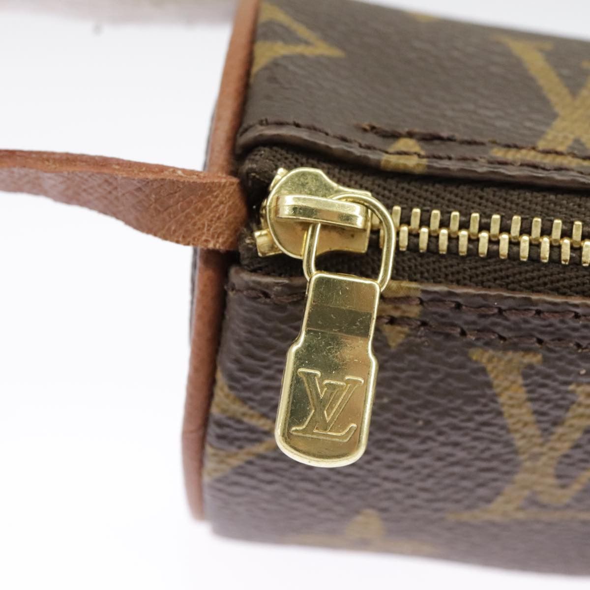 Louis Vuitton Mini Baby Papillon Brown Canvas Clutch Bag (Pre-Owned) Size ONE SIZE - 12 Thumbnail