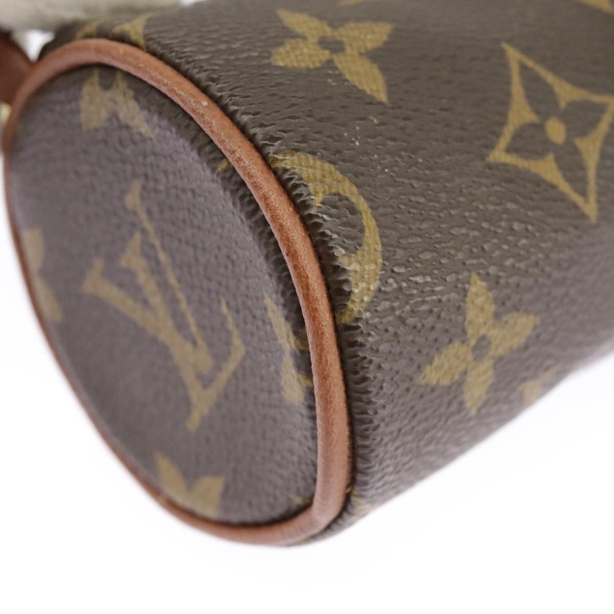 Louis Vuitton Mini Baby Papillon Brown Canvas Clutch Bag (Pre-Owned) Size ONE SIZE - 7 Thumbnail