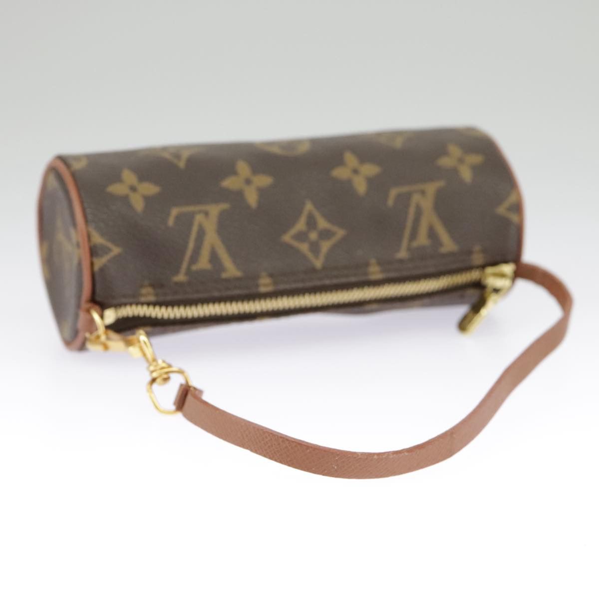 Louis Vuitton Mini Baby Papillon Brown Canvas Clutch Bag (Pre-Owned) Size ONE SIZE - 5 Thumbnail