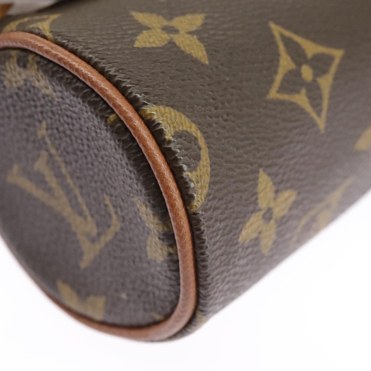 Louis Vuitton Mini Baby Papillon Brown Canvas Clutch Bag (Pre-Owned) Size ONE SIZE - 9 Thumbnail