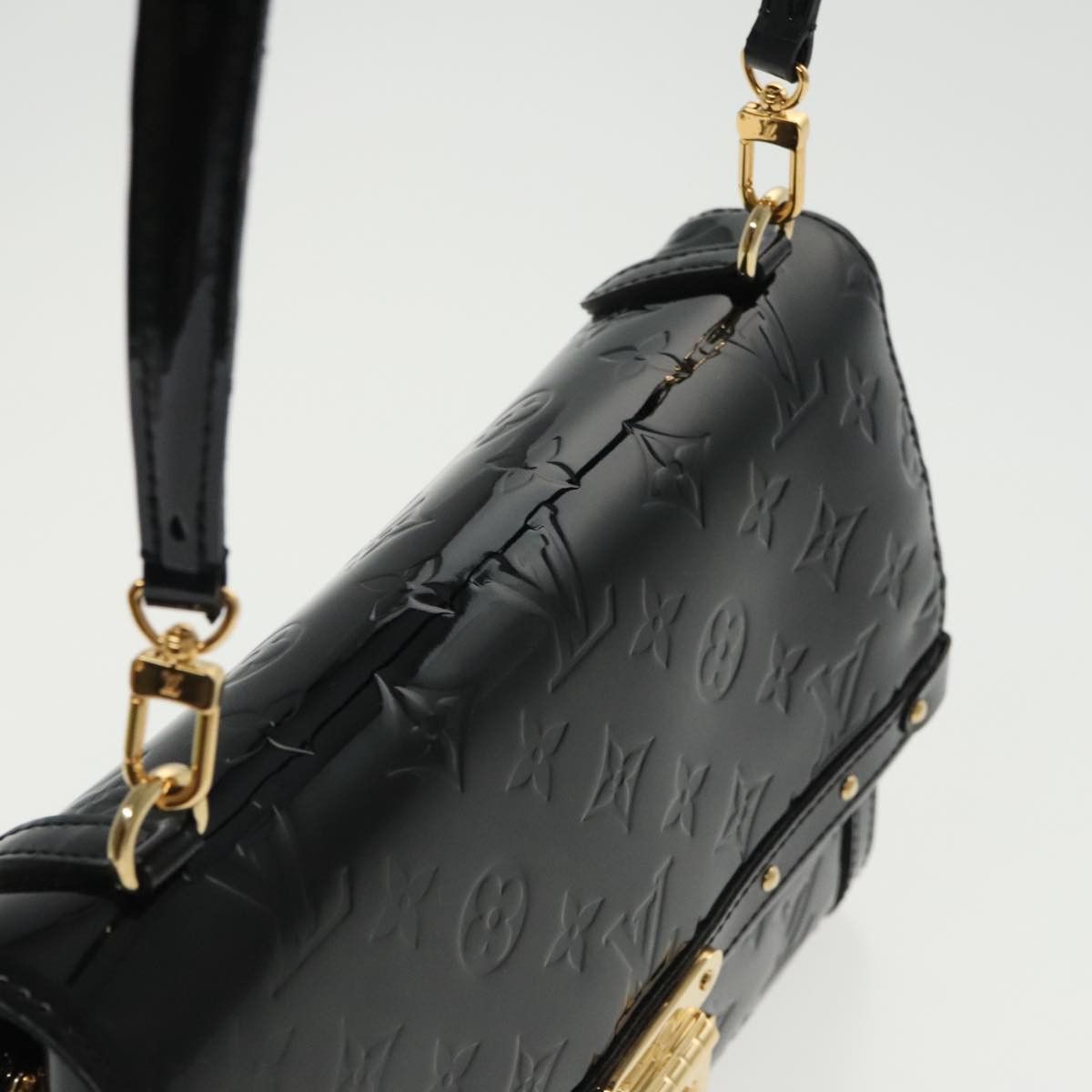 Louis Vuitton Venice Black Patent Leather Handbag (Pre-Owned) Size ONE SIZE - 6 Thumbnail