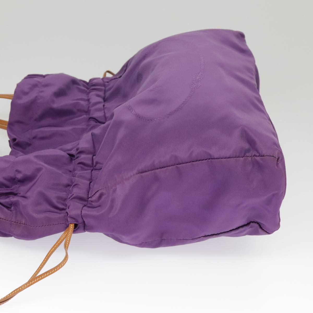 Prada Purple Synthetic Tote Bag (Pre-Owned) Size ONE SIZE - 4 Thumbnail