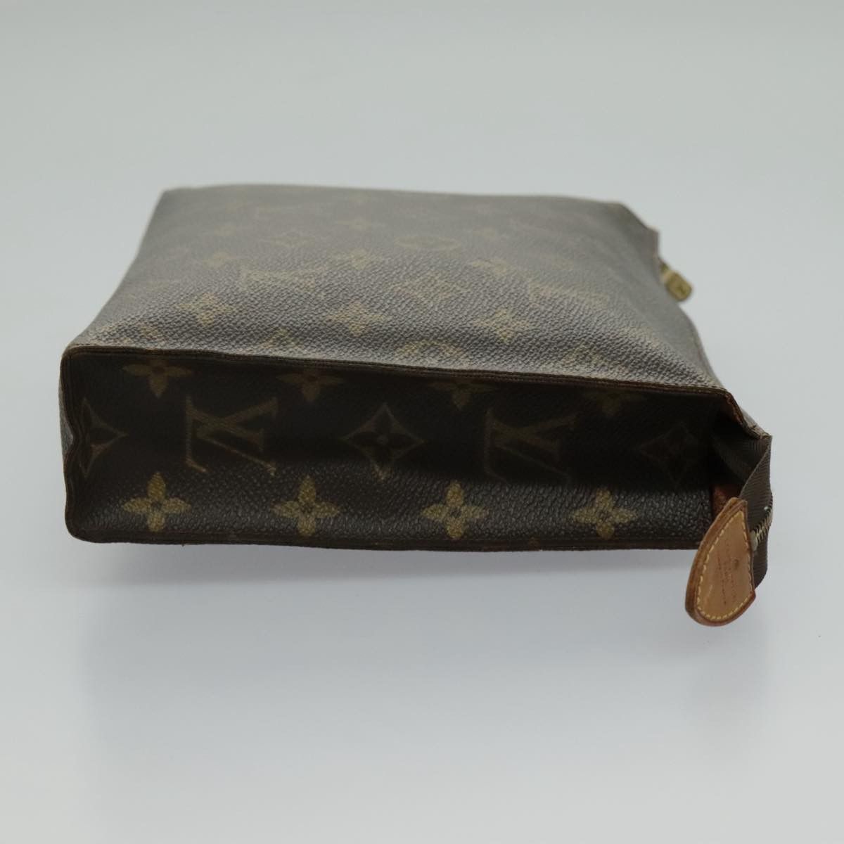Louis Vuitton Poche Toilette Brown Canvas Clutch Bag (Pre-Owned) Size ONE SIZE - 4 Thumbnail