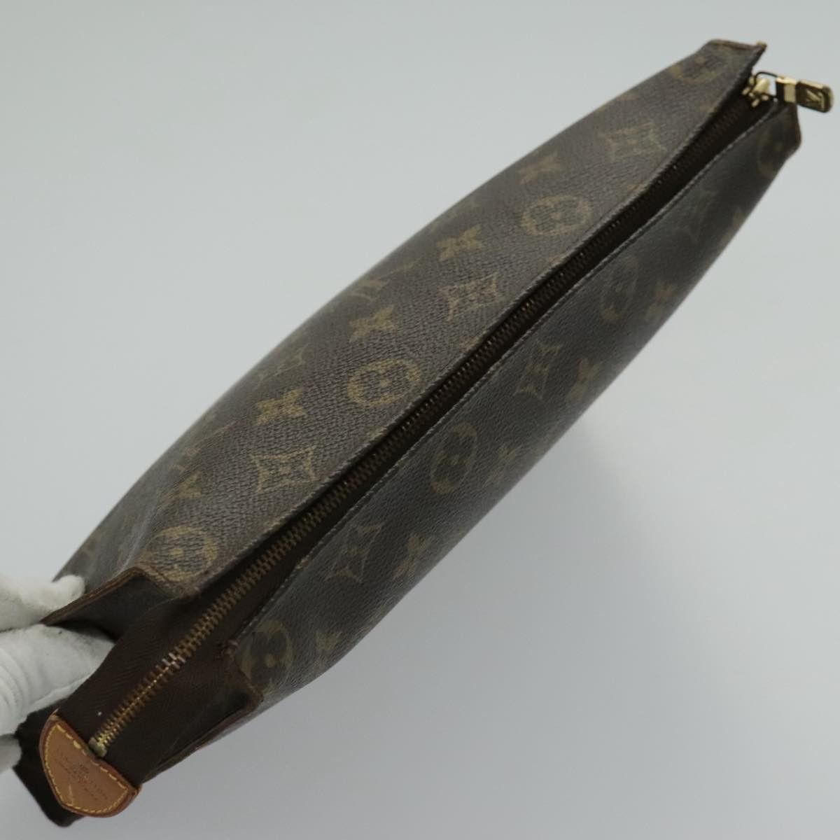 Louis Vuitton Poche Toilette Brown Canvas Clutch Bag (Pre-Owned) Size ONE SIZE - 5 Thumbnail