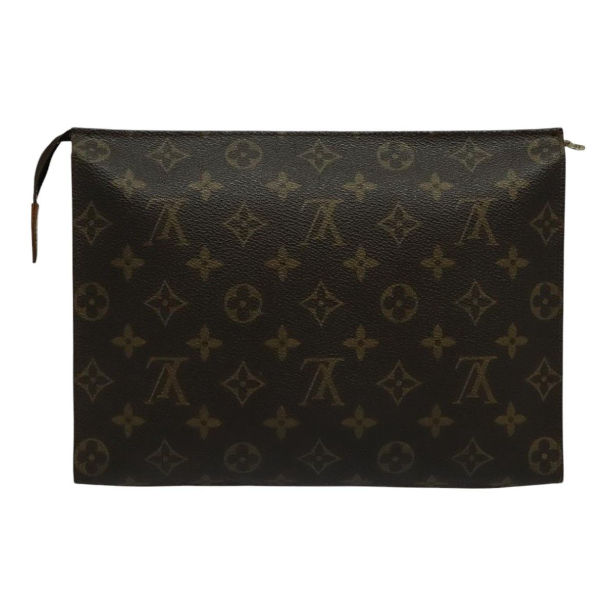 Louis Vuitton Poche Toilette Brown Canvas Clutch Bag (Pre-Owned) Size ONE SIZE - 2 Thumbnail