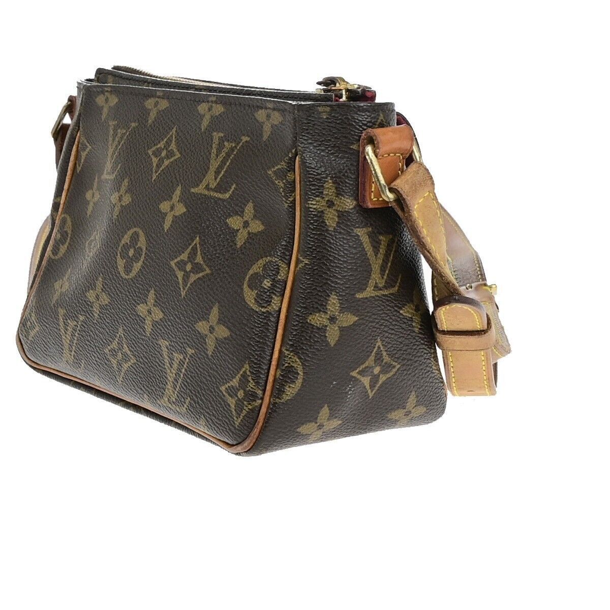 Louis Vuitton Viva Cité Brown Canvas Shoulder Bag (Pre-Owned) Size ONE SIZE - 4 Thumbnail