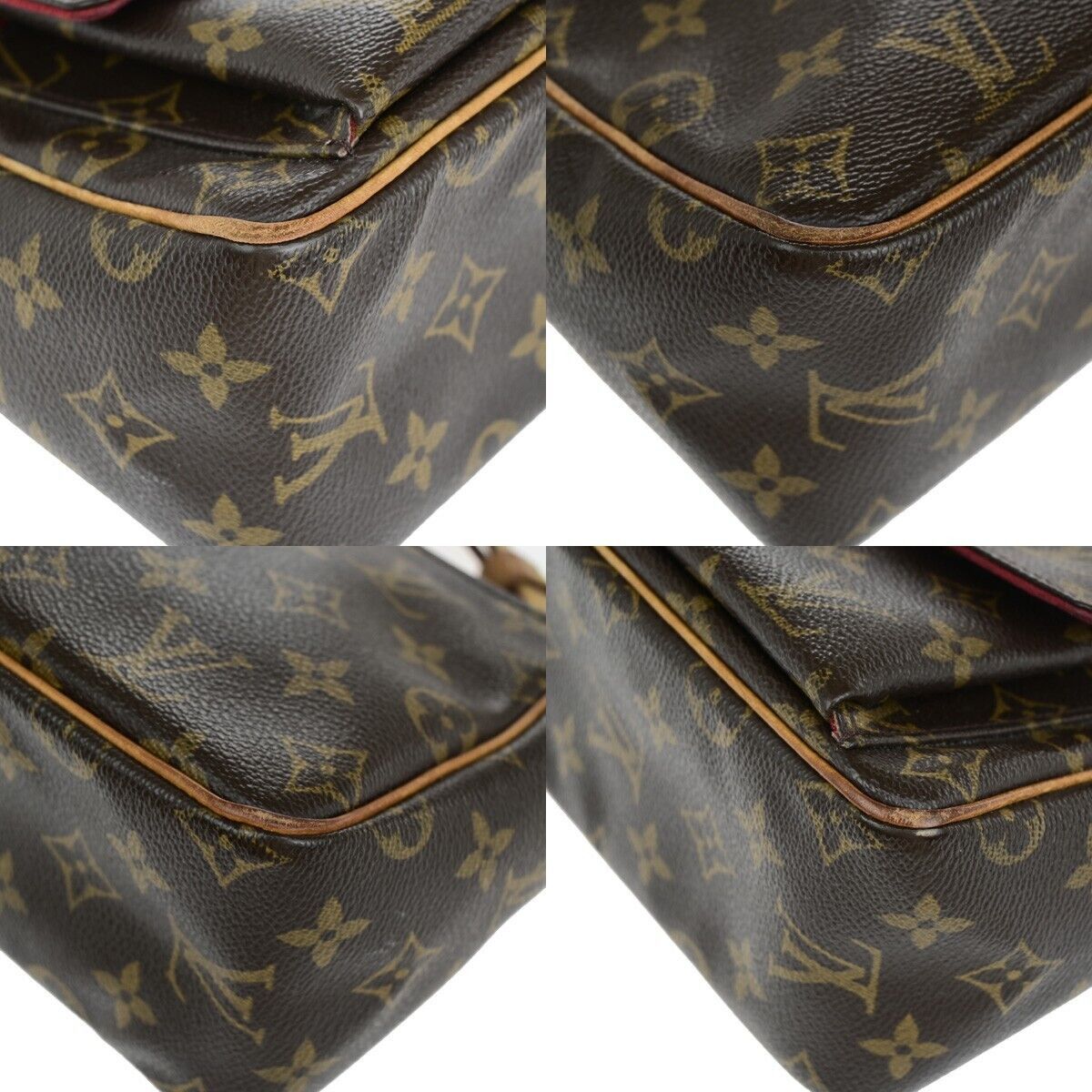 Louis Vuitton Viva Cité Brown Canvas Shoulder Bag (Pre-Owned) Size ONE SIZE - 7 Thumbnail