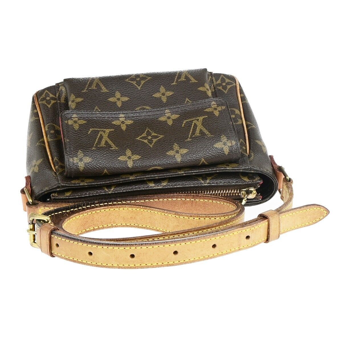 Louis Vuitton Viva Cité Brown Canvas Shoulder Bag (Pre-Owned) Size ONE SIZE - 5 Thumbnail