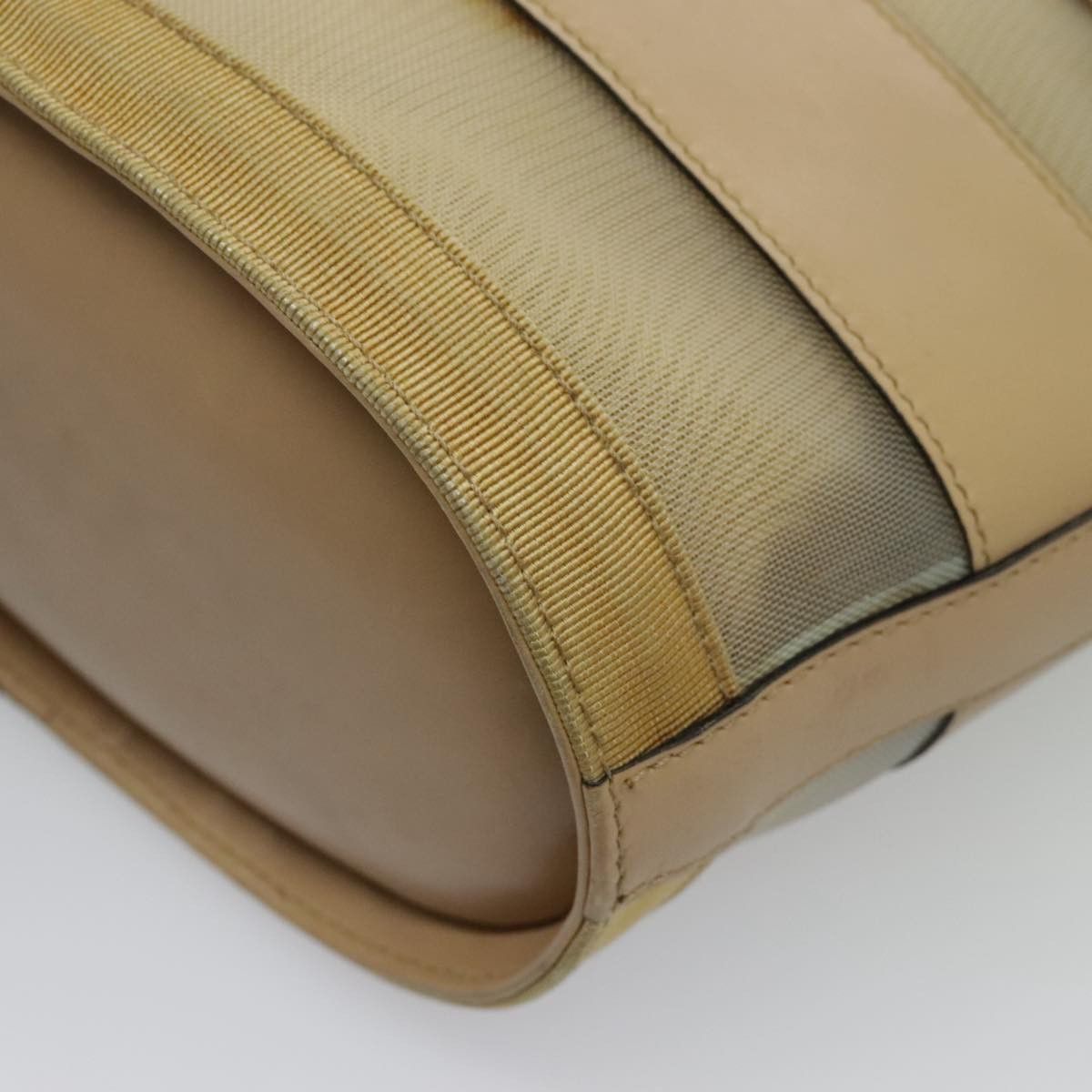 Salvatore Ferragamo Beige Leather Shoulder Bag (Pre-Owned) Size ONE SIZE - 7 Thumbnail