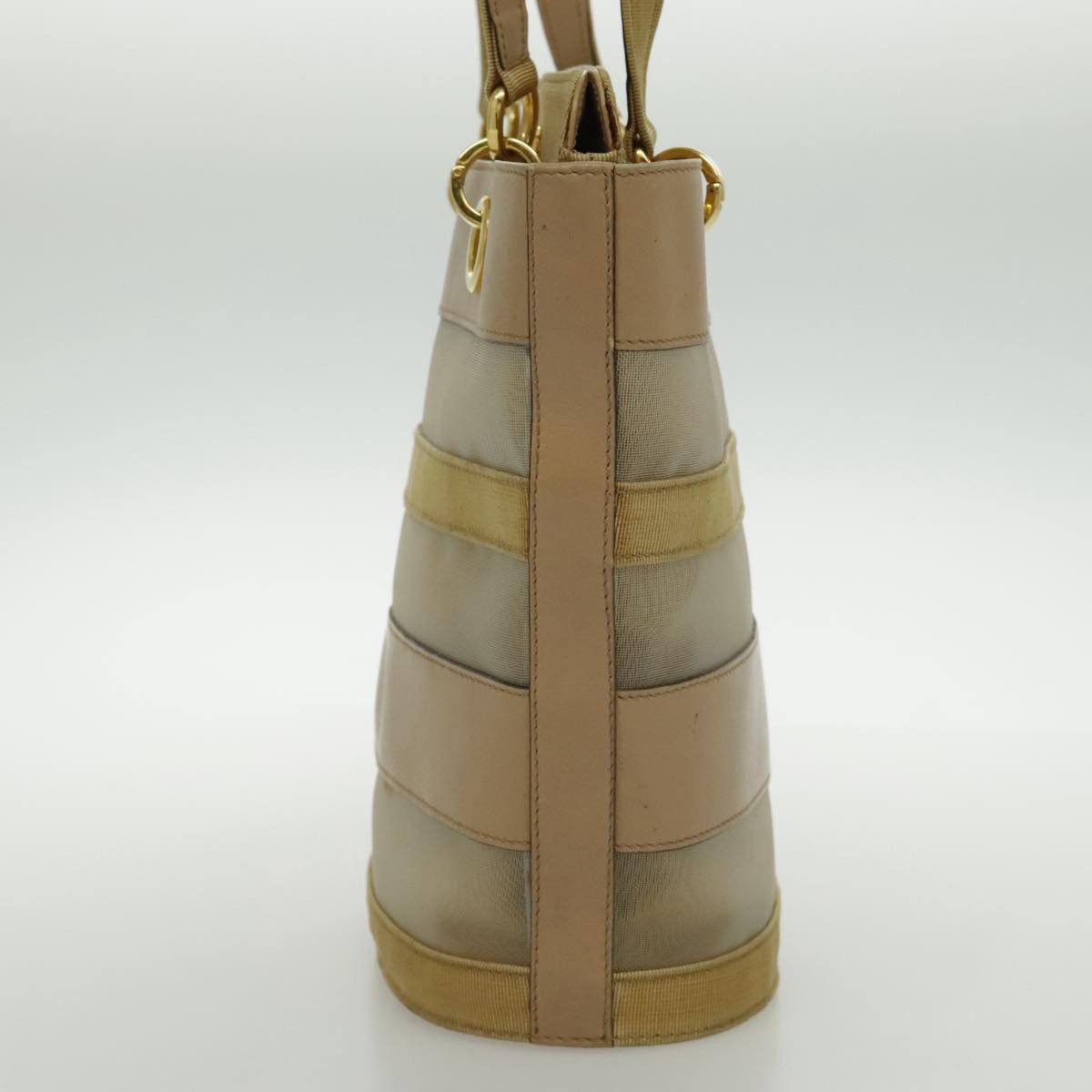 Salvatore Ferragamo Beige Leather Shoulder Bag (Pre-Owned) Size ONE SIZE - 3 Thumbnail