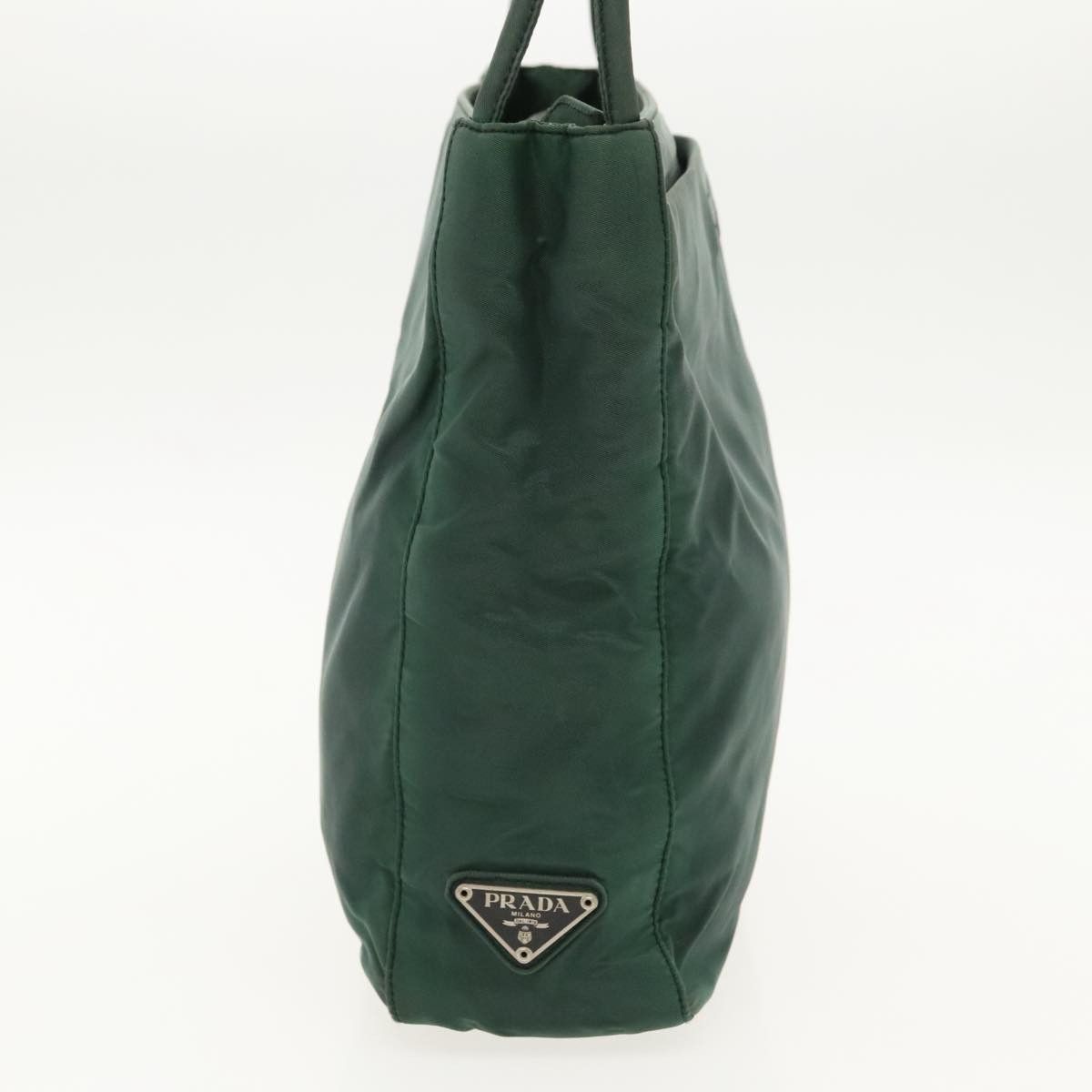 Prada Tessuto Green Synthetic Tote Bag (Pre-Owned) Size ONE SIZE - 3 Thumbnail